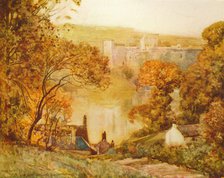 Chepstow Castle, On The Wye', c1910. Artist: Alfred Edward East.