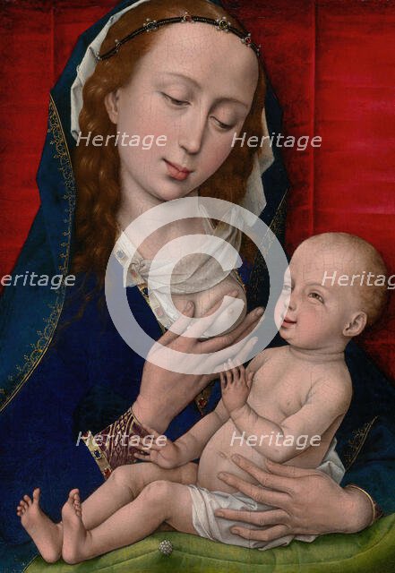Virgin and Child, 1460/65. Creator: Workshop of Rogier van der Weyden.