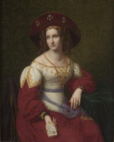 Catharina Johanna Groschke, c. 1828. Creator: Schadow, Friedrich Wilhelm, von (1788-1862).