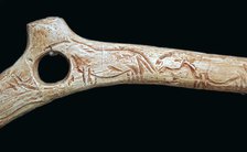 Paleolithic spear-straightener. Artist: Unknown