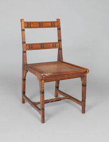 Dining Room chair, 1876. Creator: Peter Bonnett Wight.