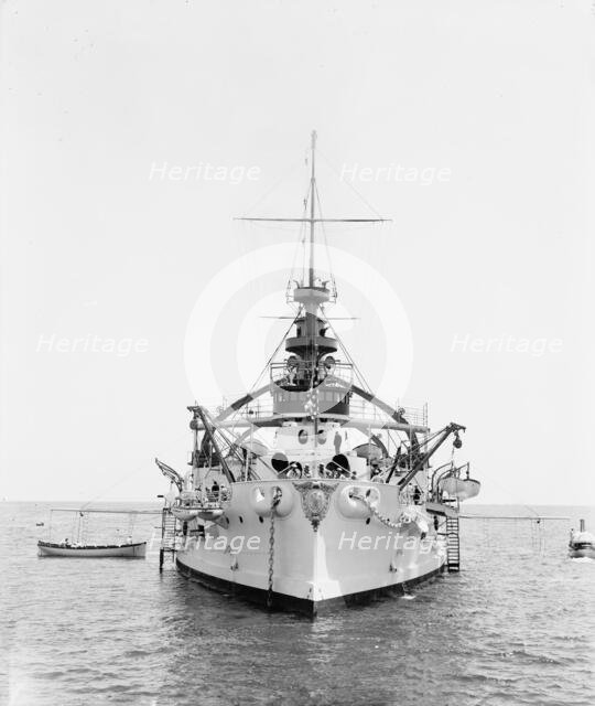 U.S.S. Kentucky, 1900 or 1901. Creator: Unknown.