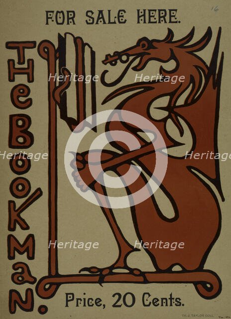 The bookman, c1896 (?). Creator: Unknown.