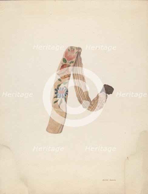 Wedding Garter, c. 1938. Creator: Syrena Swanson.