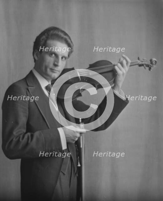 McMillan, Mr., portrait photograph, 1913. Creator: Arnold Genthe.