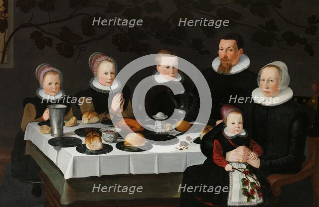 Prosperous Calvinist Family, 1627. Creator: Anon.