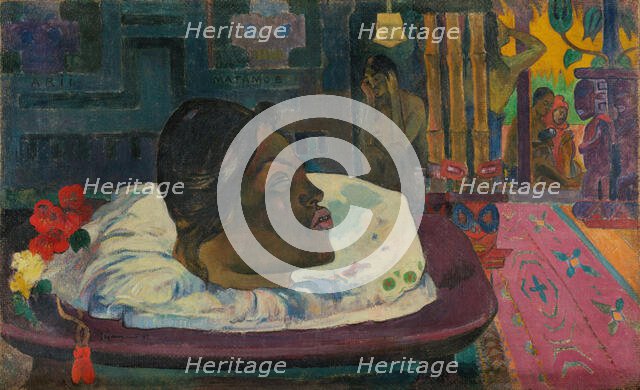 Arii Matamoe (The Royal End), 1892. Creator: Paul Gauguin.
