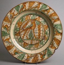 Plate, Italian, 15th century. Creator: Unknown.