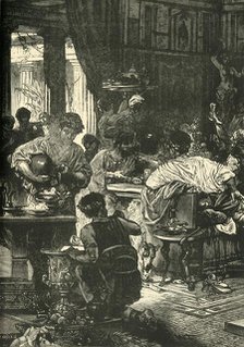 'A Roman Banquet', 1890.   Creator: Unknown.