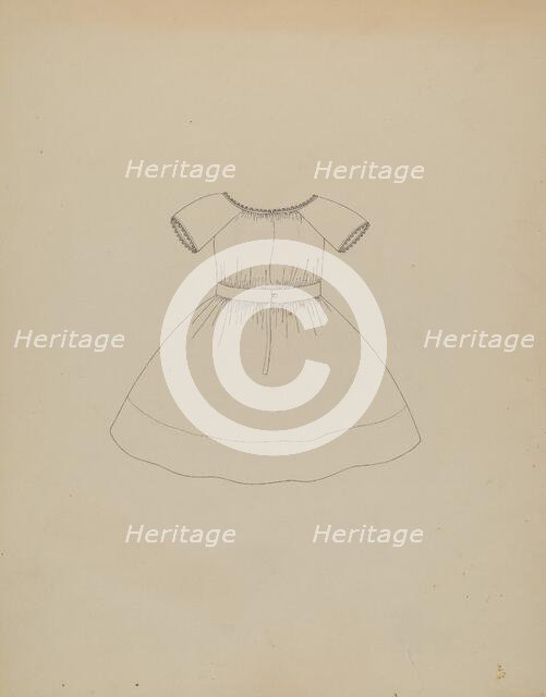 Boy's Dress, 1935/1942. Creator: Mae A. Clarke.
