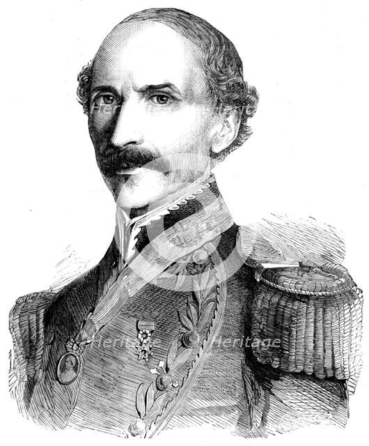 General Castro, President (ad interim) of Venezuela, 1858. Creator: Unknown.