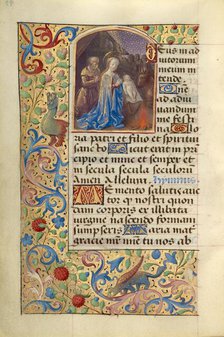 Nativity; Poncher Hours, about 1500. Creator: Master of the Chronique Scandaleuse.