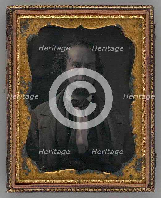 Untitled (Portrait of a Man), 1855. Creator: Unknown.