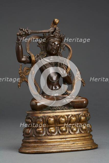 Manjusri, 1700-1899. Creator: Unknown.
