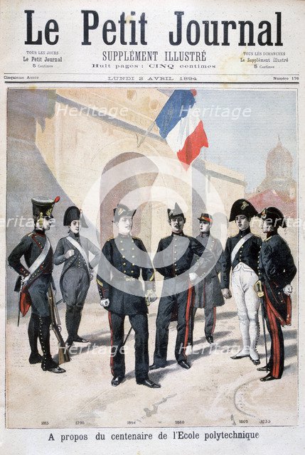 Centenary of the Polytechnic School, Paris, 1894. Artist: Unknown