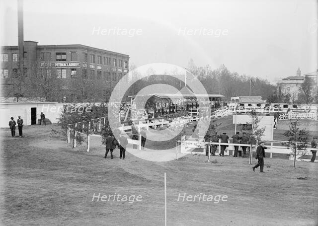 Horse Shows, General View, 1914. Creator: Harris & Ewing.