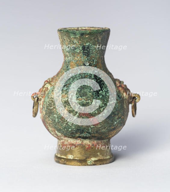 Miniature Wine Jar (Hu), Tang dynasty (618-906), 8th century. Creator: Unknown.