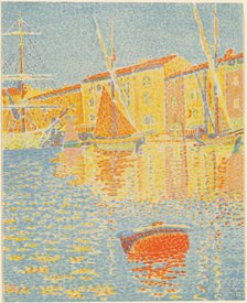 The Buoy (La bouée), 1894. Creator: Paul Signac.