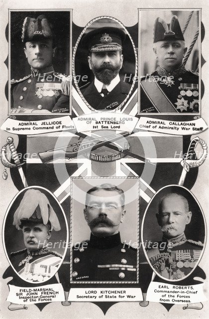 'The Empire's Defenders', early 20th century. Creator: Rotary Photo.