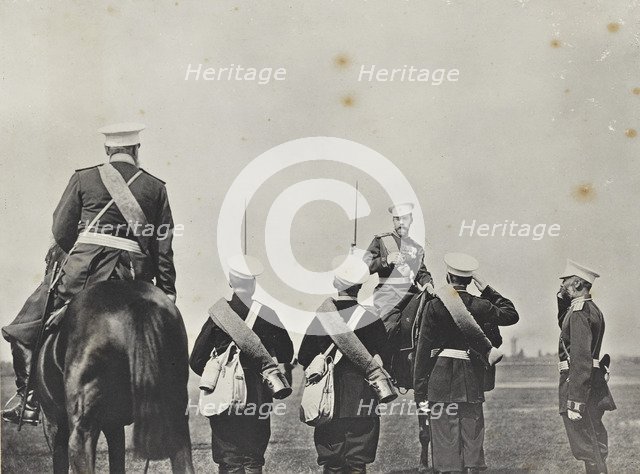 Emperor Nicholas II of Russia, c. 1898.