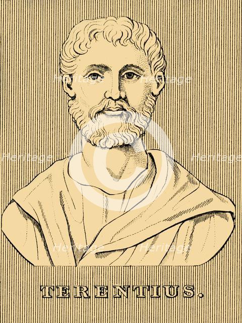 'Terentius', (c195-c 159 BC), 1830. Creator: Unknown.