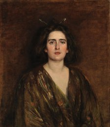 Laura at Sixteen, 1896. Creator: Alice Pike Barney.
