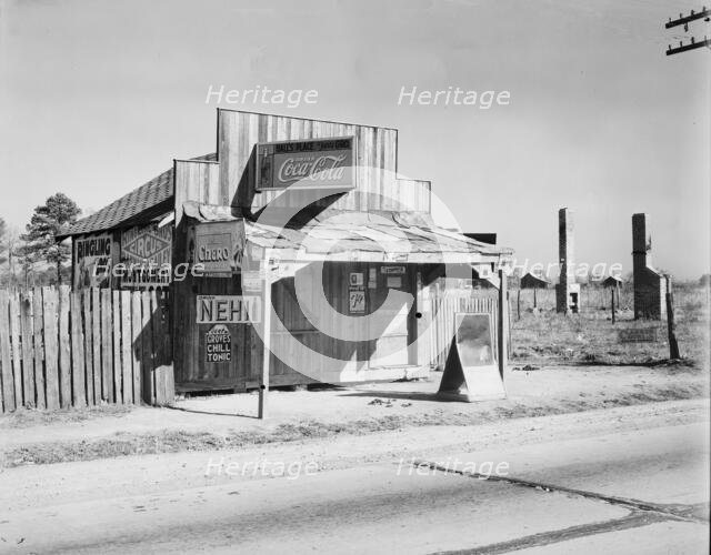 Coca-Cola shack in Alabama, 1935. Creator: Walker Evans.