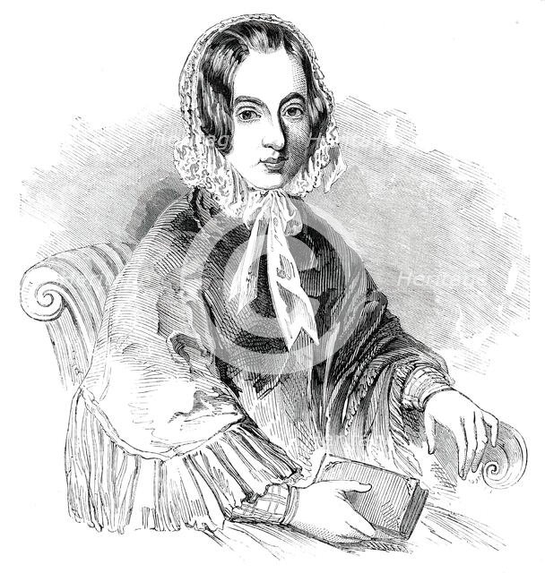 Miss Frederika Bremer, 1850. Creator: Unknown.