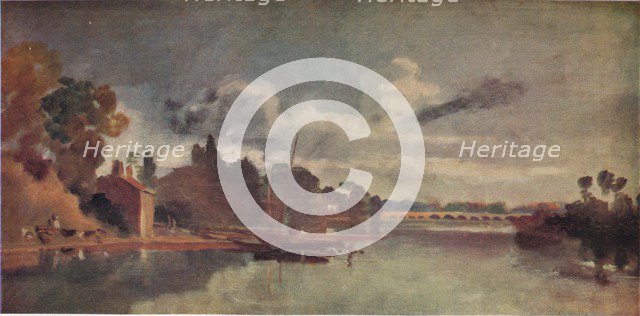 The Thames near Walton Bridges, 1805, (1938). Artist: JMW Turner