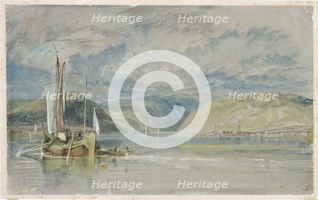 'Rudesheim', 1817. Artist: JMW Turner.