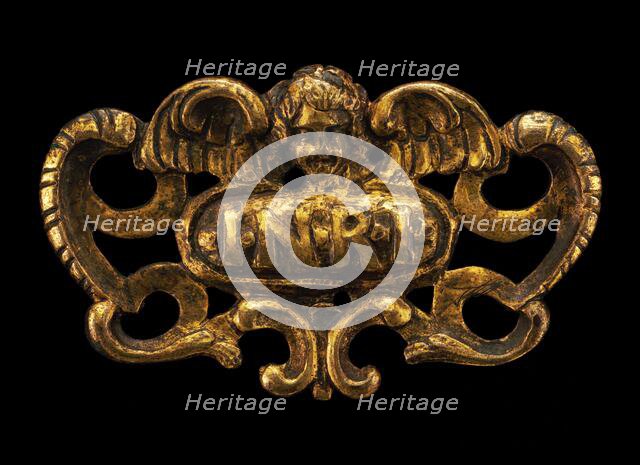 Tablet of the Superscription, from a Crucifix, c. 1600. Creator: Unknown.