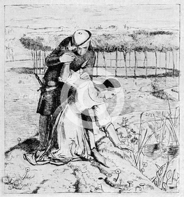 An etching in the Germ, 1904. Artist: William Holman Hunt