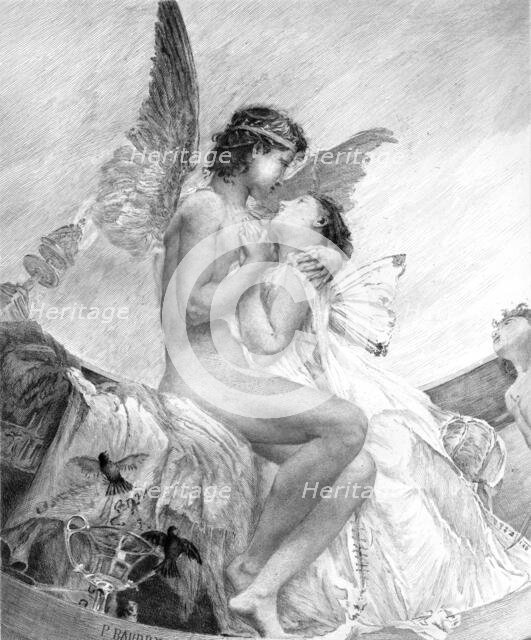 'Psyche', after Paul Jacques Aime Baudry', c1880-83. Creator: Champollion.