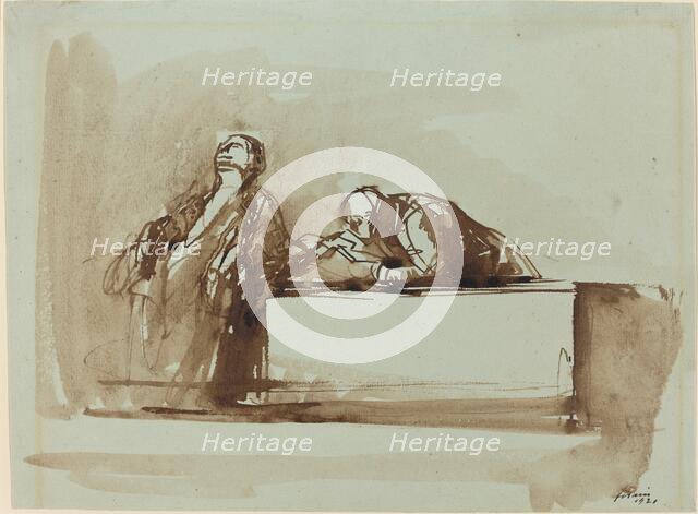 Men of Justice, 1921. Creator: Jean Louis Forain.