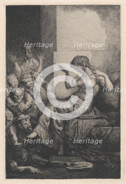 Allegorie, 19th century. Creator: François-Nicolas Chifflart.