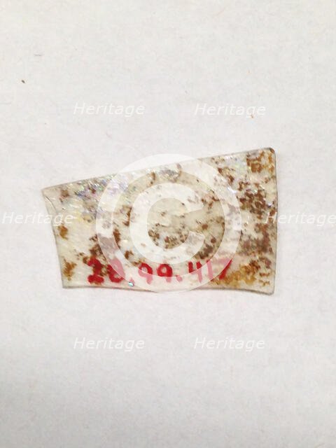 Fragment, European or Middle Eastern, ca. 1150-ca. 1250. Creator: Unknown.