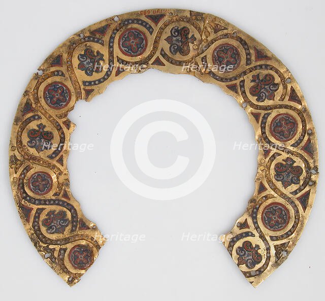 Halo from an Icon Cover, Byzantine, 10th-early 11th century. Creator: Unknown.