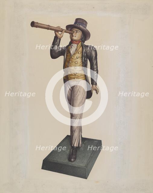 Ship Chandler's Sign, c. 1940. Creator: Robert Pohle.