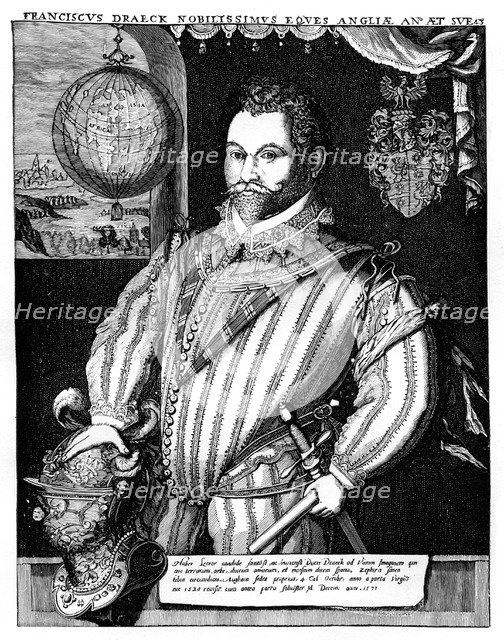 Sir Francis Drake, 16th century, (1910). Artist: Unknown
