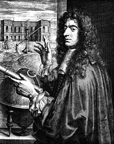 Jean Dominique Cassini (1625-1712), Italian-born French astronomer. Artist: Unknown