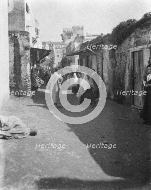 Travel views of Morocco, 1904. Creator: Arnold Genthe.