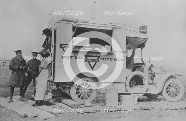 Army Motor Kitchen of Mrs. Hoare's [YMCA], 2 Oct 1918. Creator: Bain News Service.