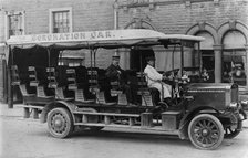 1911 Commer charabanc toastrack. Creator: Unknown.
