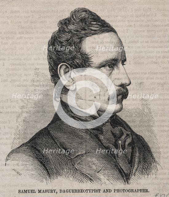 Samuel Masury, Daguerreotypist and Photographer, 1859. Creator: Winslow Homer (American, 1836-1910).