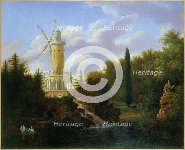 Moulin de la Folie-Beaujon, 1827. Creator: Antoine Guyot.
