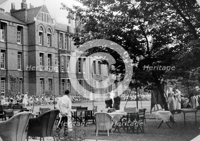St Marylebone Infirmary, London: tennis tournament, 1906 (1930). Creator: Unknown.