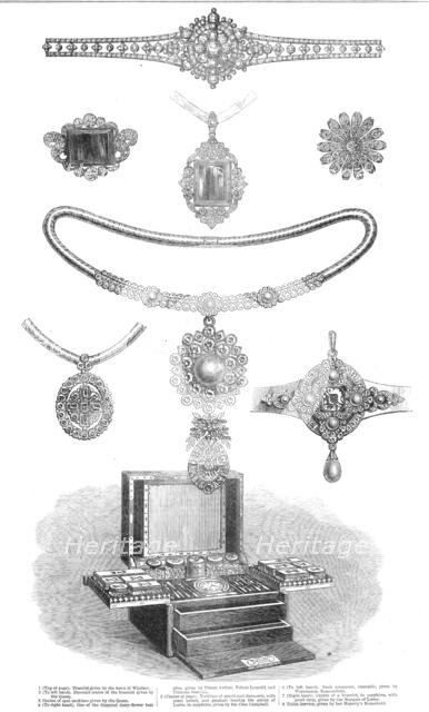 Princess Louise's wedding gifts, 1871. Creator: Unknown.