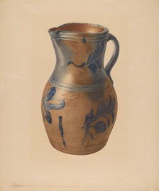 Pitcher, c. 1940. Creator: Giacinto Capelli.