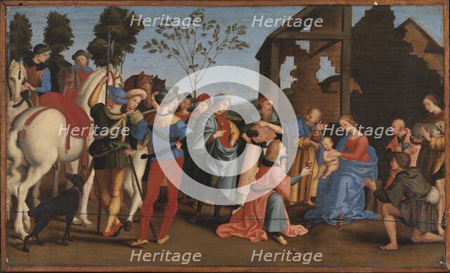 The Adoration of the Kings, 1500-1599. Creator: Raphael.