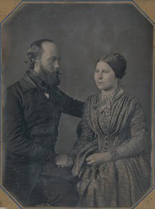 William and Sophia Palmer Langenheim, ca. 1846-47. Creators: W. & F. Langenheim, William Langenheim.